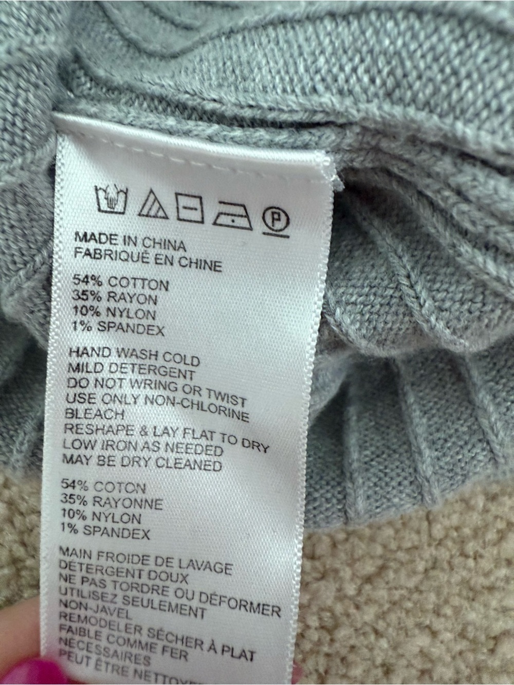 Free People Skyline Nylon Knot Gray Sweater Skirt-size M - Picture 5 of 5